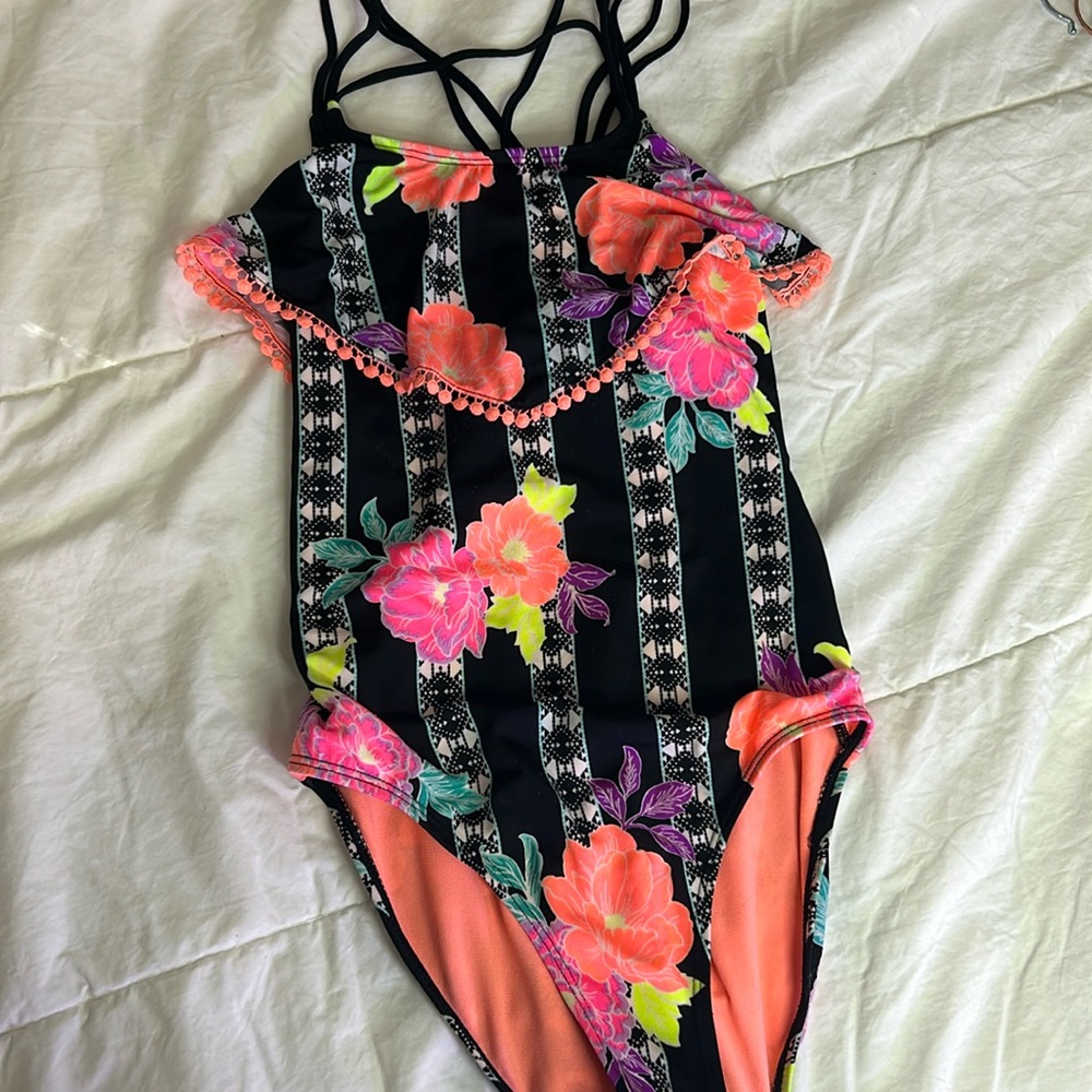 Mainly black kids bathing suit